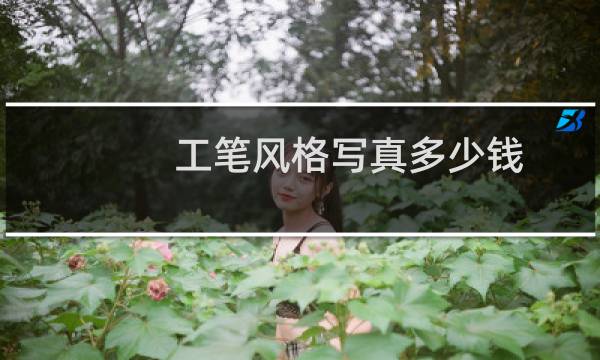 工笔风格写真多少钱