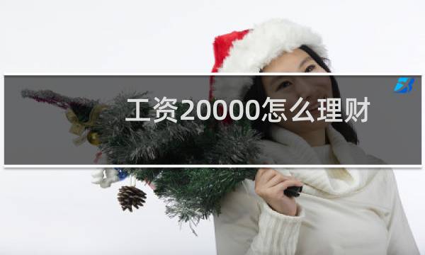 工资20000怎么理财