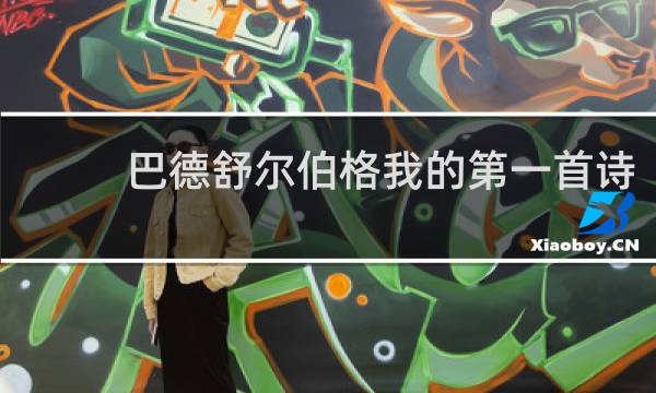 巴德舒尔伯格我的第一首诗