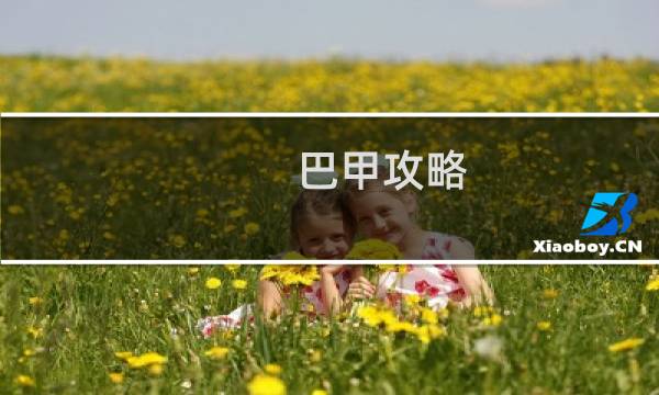 巴甲攻略