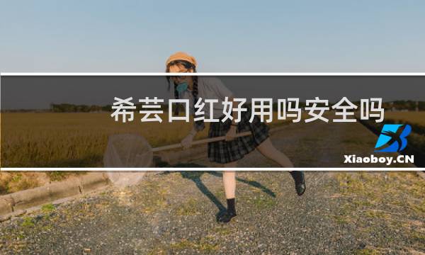 希芸口红好用吗安全吗