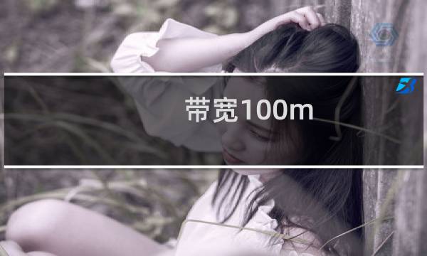 带宽100m