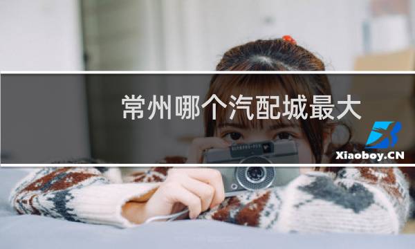 常州哪个汽配城最大