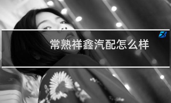 常熟祥鑫汽配怎么样