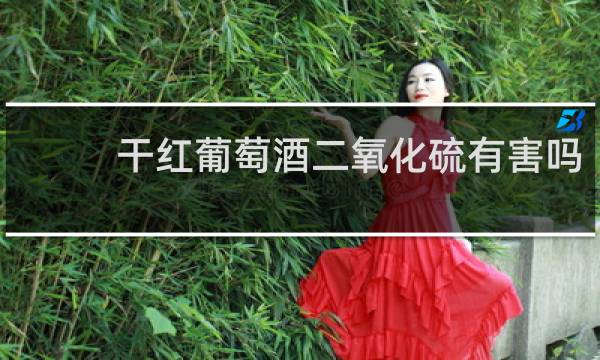 干红葡萄酒二氧化硫有害吗