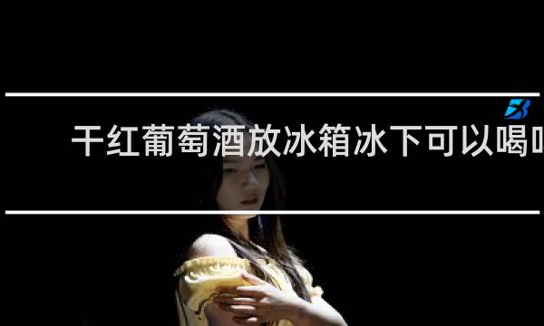 干红葡萄酒放冰箱冰下可以喝吗?