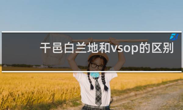 干邑白兰地和vsop的区别
