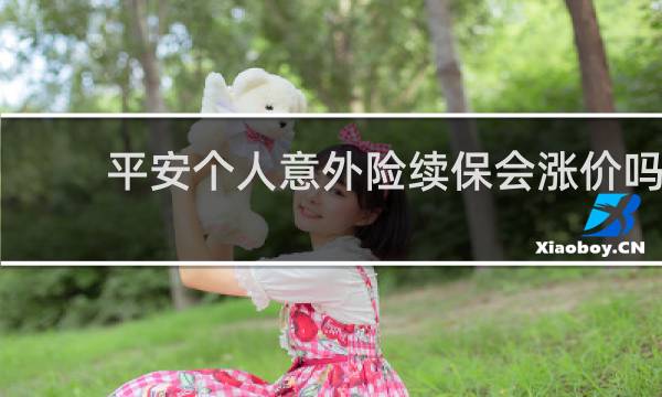 平安个人意外险续保会涨价吗