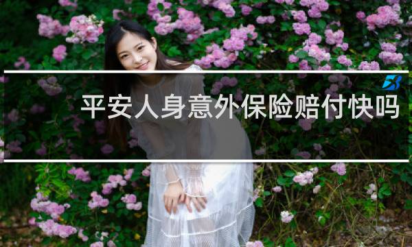 平安人身意外保险赔付快吗