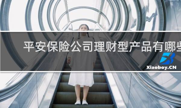 平安保险公司理财型产品有哪些