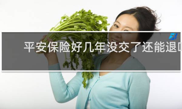 平安保险好几年没交了还能退吗