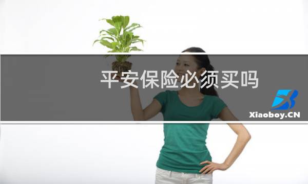 平安保险必须买吗