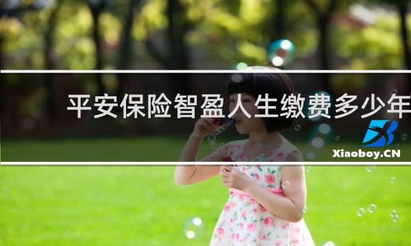 平安保险智盈人生缴费多少年