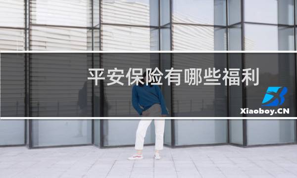 平安保险有哪些福利