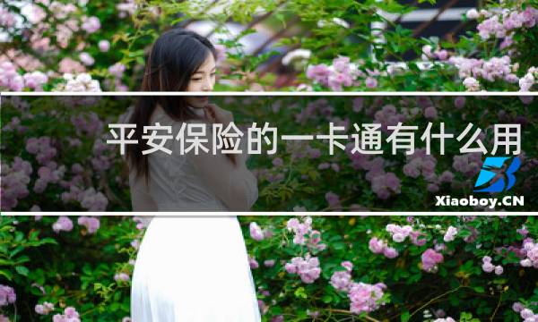 平安保险的一卡通有什么用