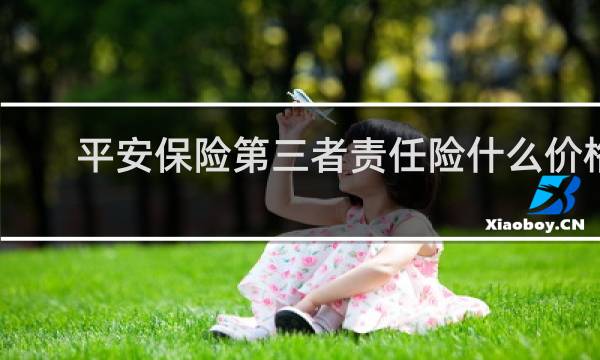 平安保险第三者责任险什么价格
