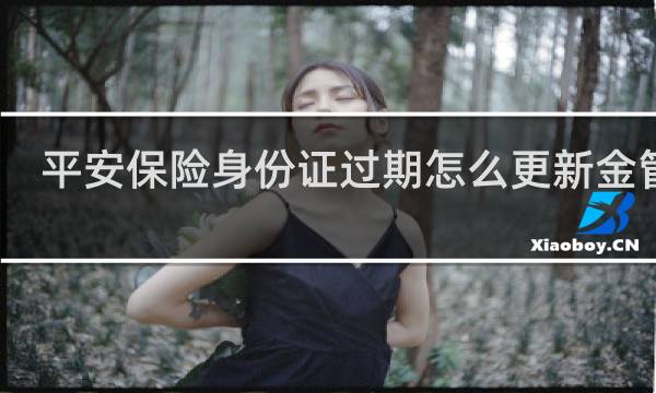 平安保险身份证过期怎么更新金管家