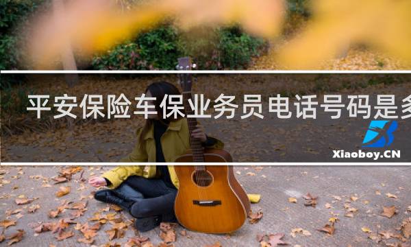 平安保险车保业务员电话号码是多少