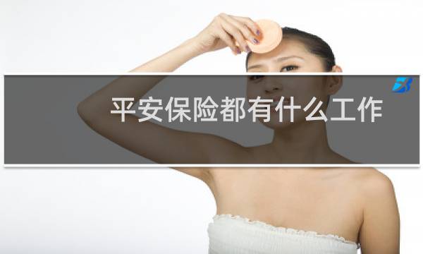 平安保险都有什么工作