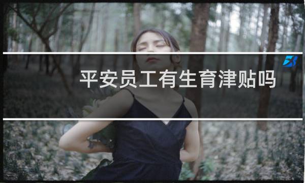 平安员工有生育津贴吗