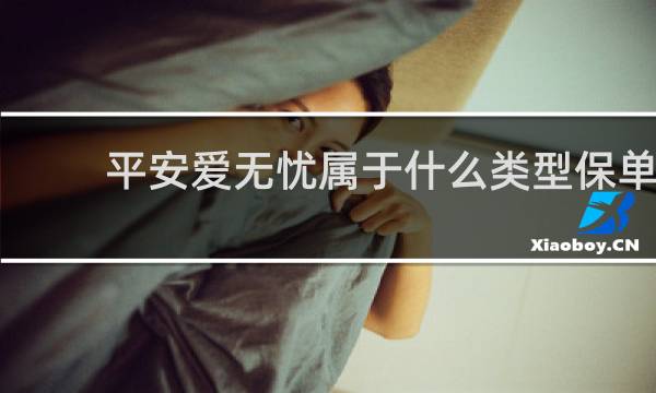 平安爱无忧属于什么类型保单