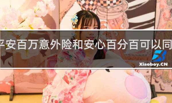 平安百万意外险和安心百分百可以同时买吗