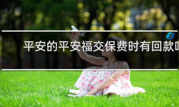 平安的平安福交保费时有回款吗