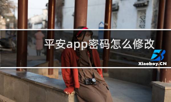 平安app密码怎么修改