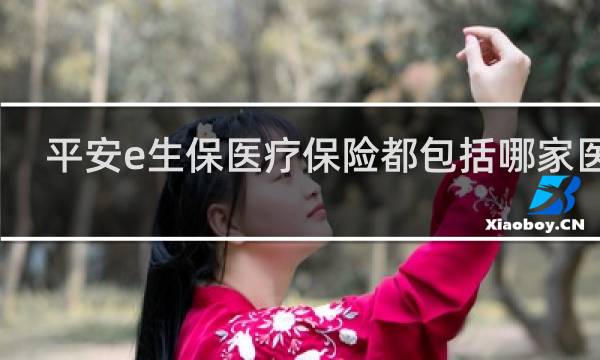 平安e生保医疗保险都包括哪家医院