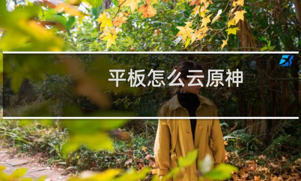平板怎么云原神