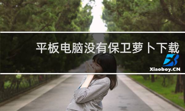 平板电脑没有保卫萝卜下载