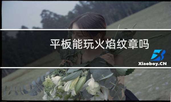 平板能玩火焰纹章吗