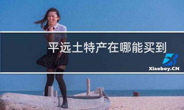 平远土特产在哪能买到