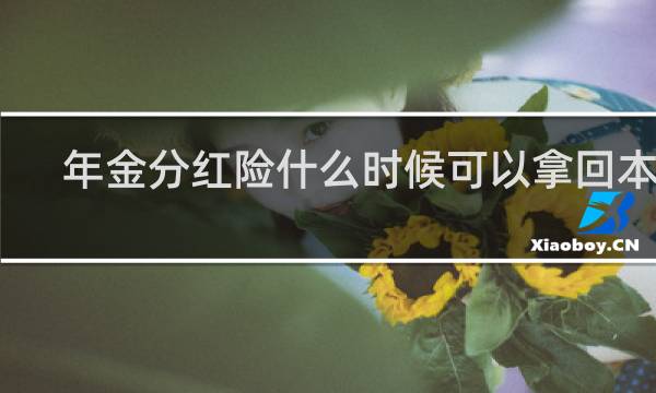 年金分红险什么时候可以拿回本金