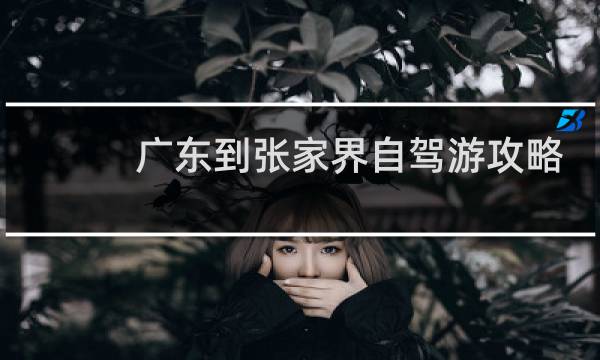 广东到张家界自驾游攻略