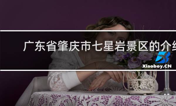 广东省肇庆市七星岩景区的介绍