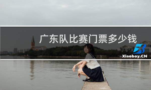 广东队比赛门票多少钱