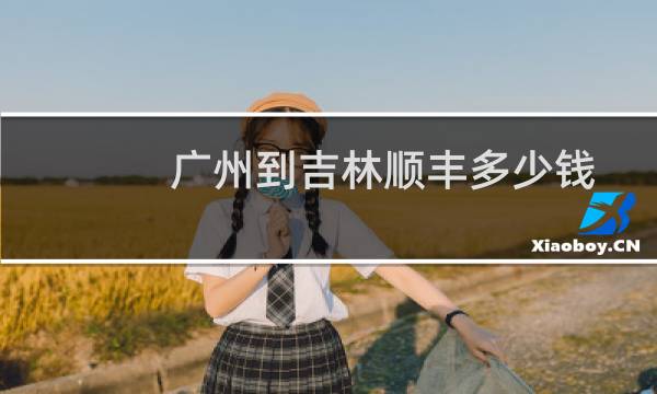 广州到吉林顺丰多少钱