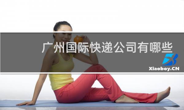 广州国际快递公司有哪些
