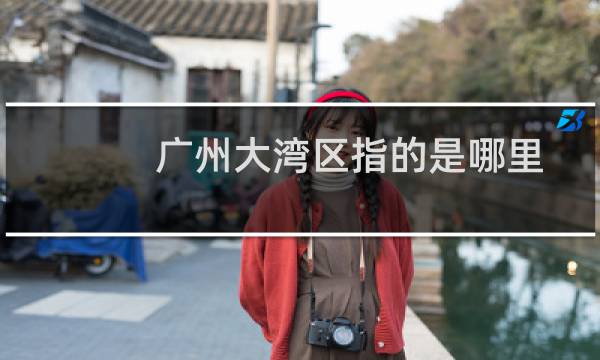 广州大湾区指的是哪里