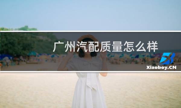 广州汽配质量怎么样