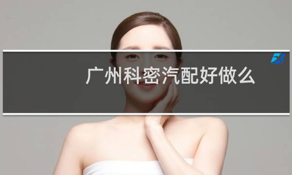 广州科密汽配好做么