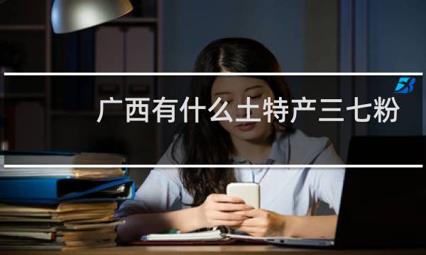 广西有什么土特产三七粉