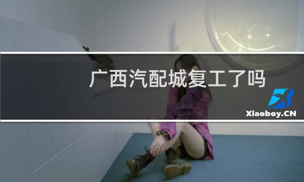 广西汽配城复工了吗
