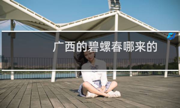 广西的碧螺春哪来的