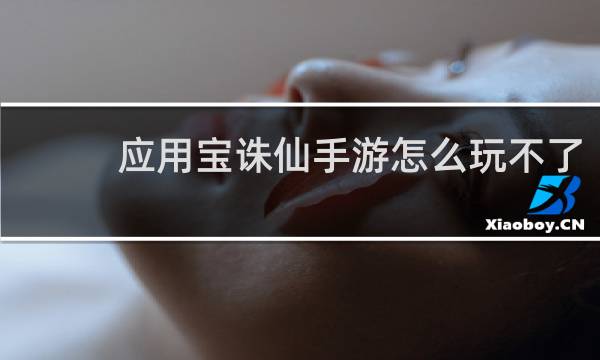 应用宝诛仙手游怎么玩不了