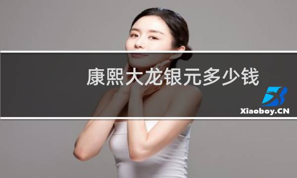 康熙大龙银元多少钱