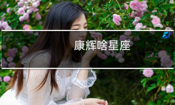 康辉啥星座