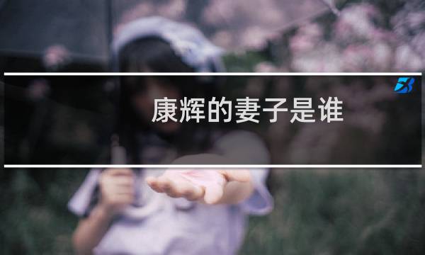 康辉的妻子是谁