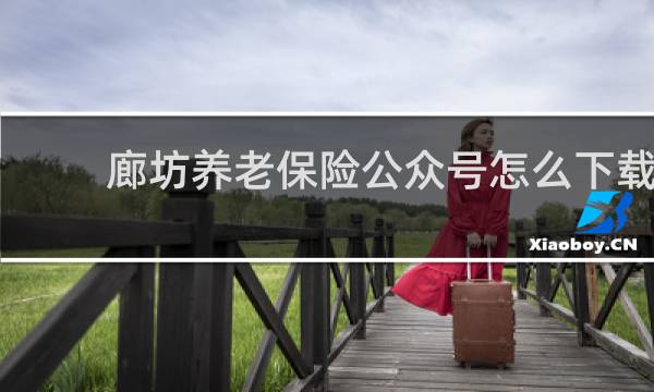 廊坊养老保险公众号怎么下载